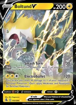 Boltund V card in English
