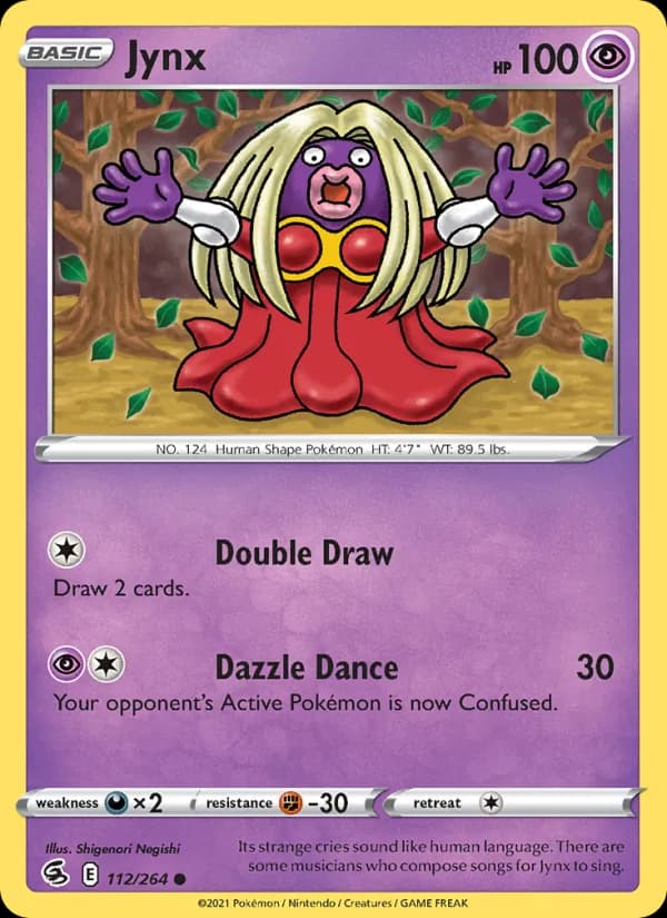 Jynx card in English