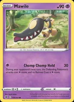 Mawile card in English