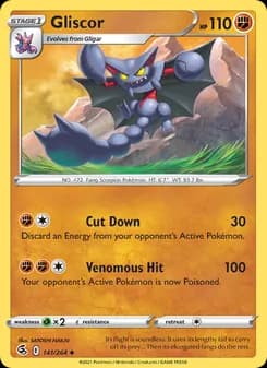 Gliscor card in English