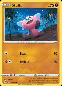Stufful card in English