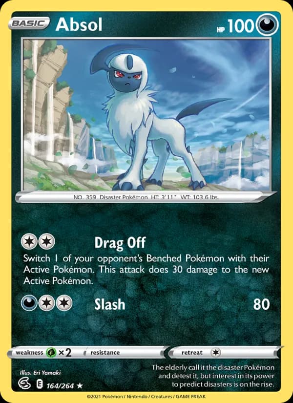 Absol card in English