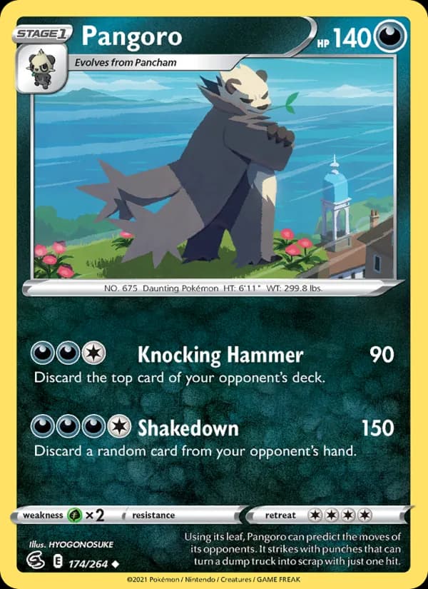Pangoro card in English