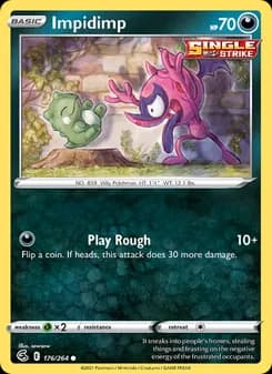 Impidimp card in English