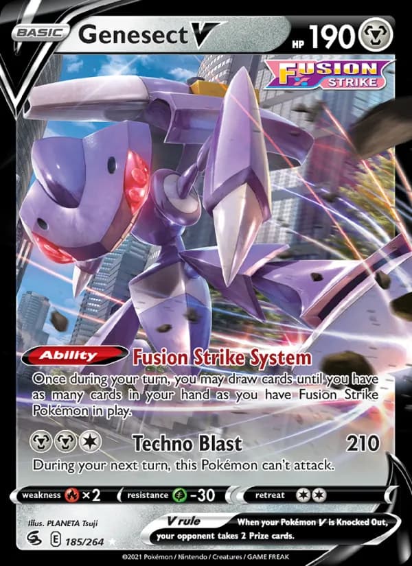 Genesect V card in English