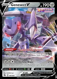 Genesect V card in English