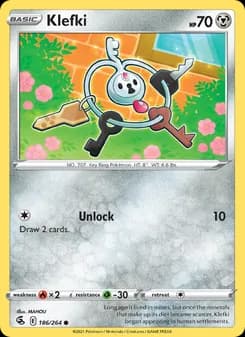 Klefki card in English