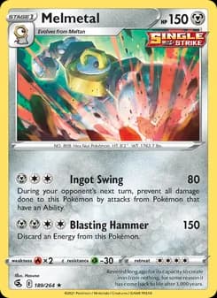 Melmetal card in English