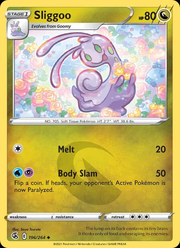 Sliggoo card in English