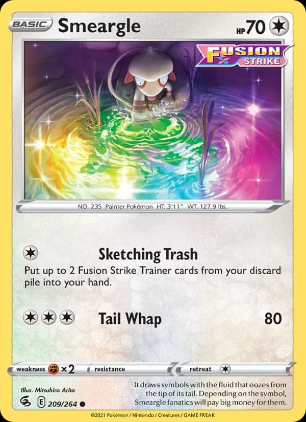 Smeargle card in English