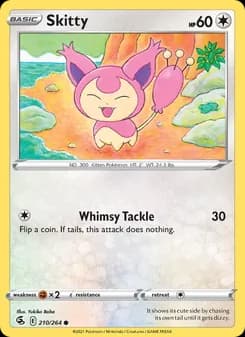 Skitty card in English