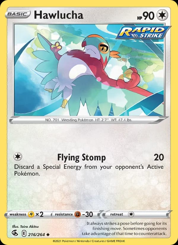 Hawlucha card in English