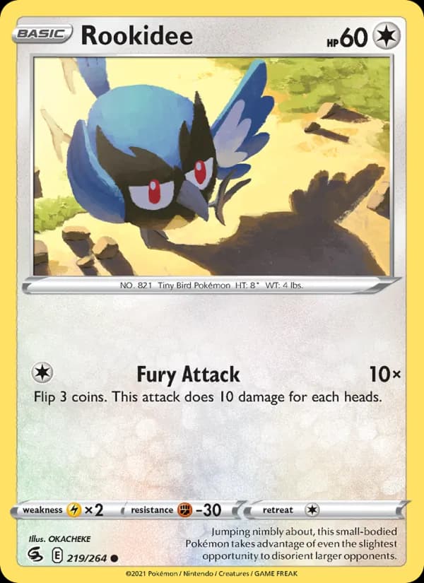 Rookidee card in English