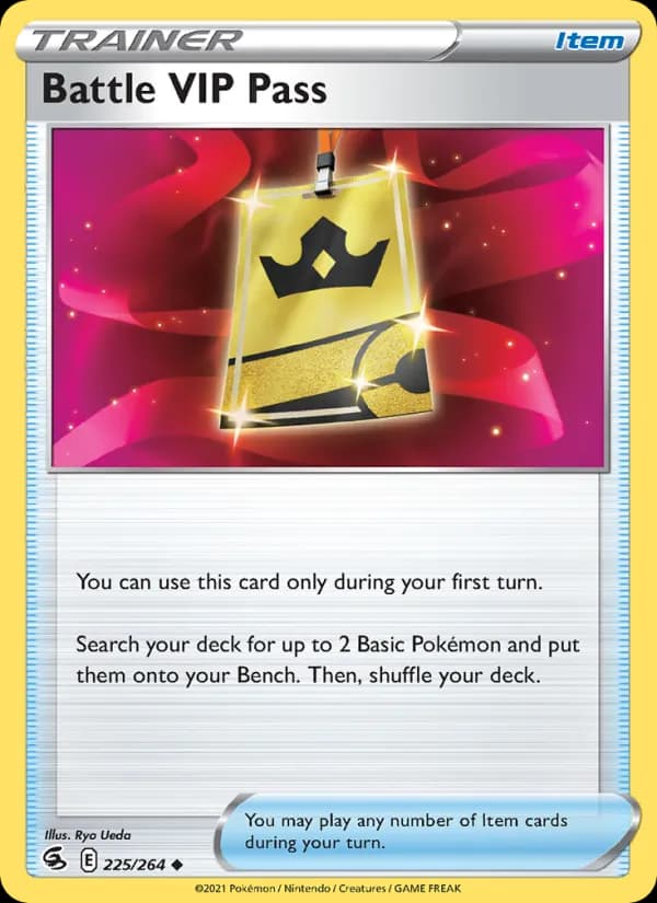 Battle VIP Pass card in English