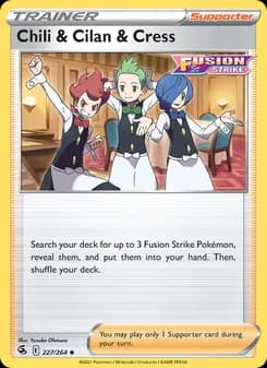 Chili & Cilan & Cress card in English
