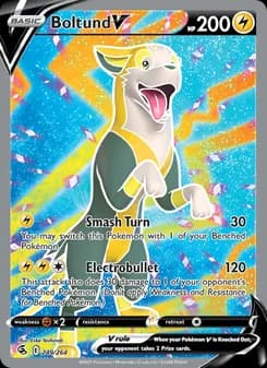 Boltund V card in English