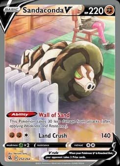 Sandaconda V card in English