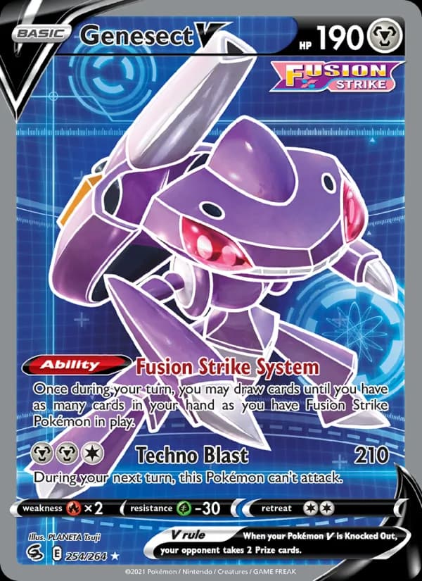 Genesect V card in English