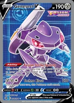 Genesect V card in English
