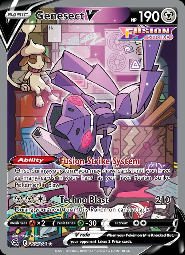 Genesect V card in English