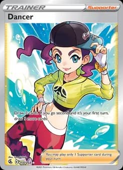 Dancer card in English