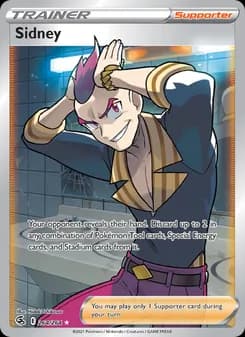 Sidney card in English