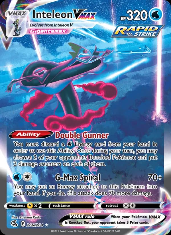 Inteleon VMAX card in English