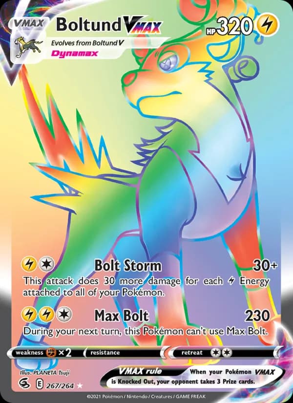 Boltund VMAX card in English