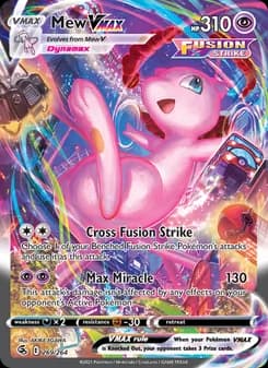 Mew VMAX card in English