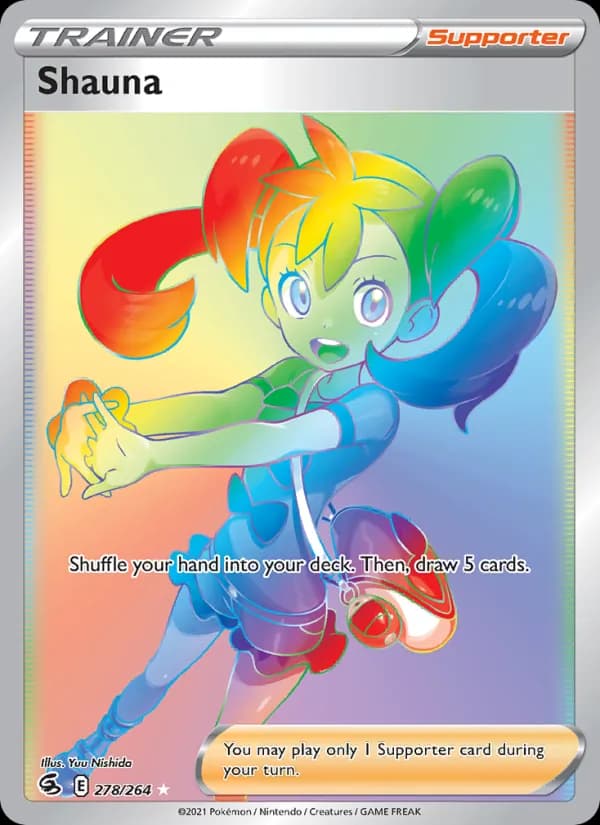Shauna card in English