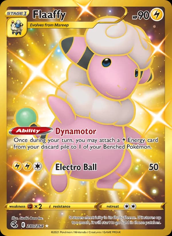 Flaaffy card in English