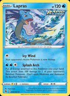 Lapras card in English