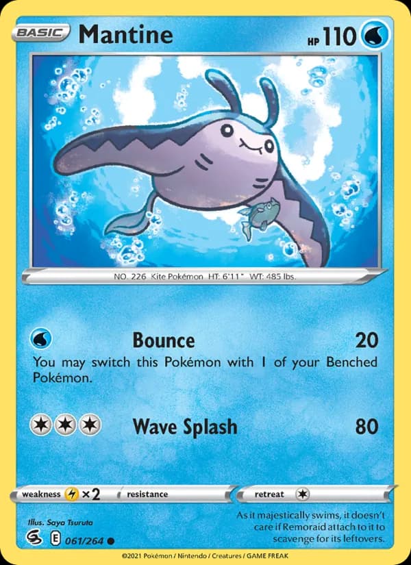Mantine card in English