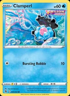 Clamperl card in English
