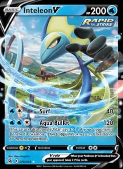 Inteleon V card in English