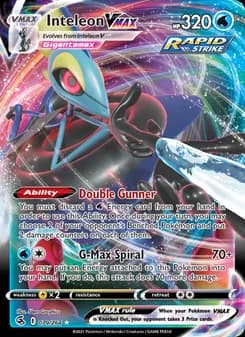 Inteleon VMAX card in English