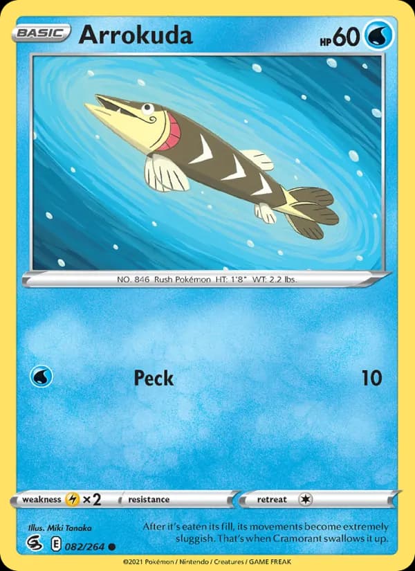 Arrokuda card in English