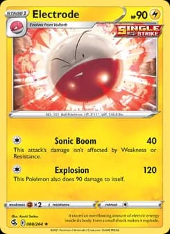 Electrode card in English