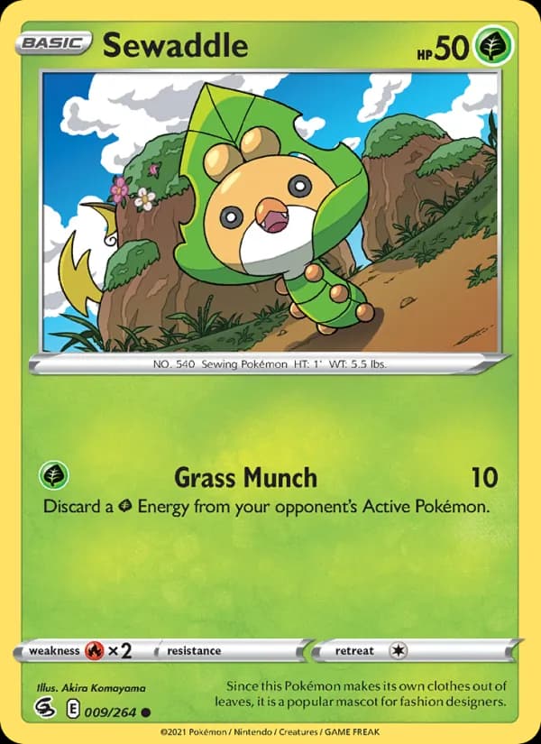 Sewaddle card in English