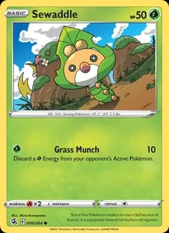 Sewaddle card in English