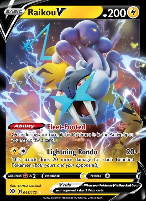 Raikou V card in English