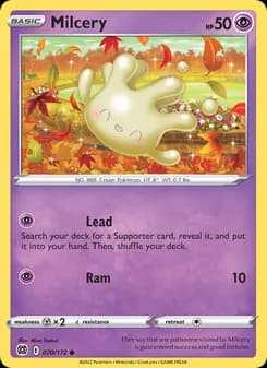 Milcery card in English