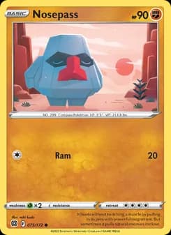 Nosepass card in English