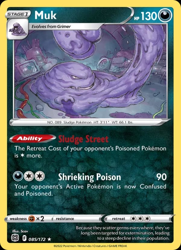 Muk card in English
