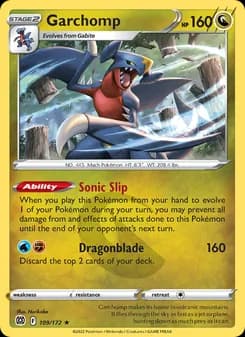 Garchomp card in English