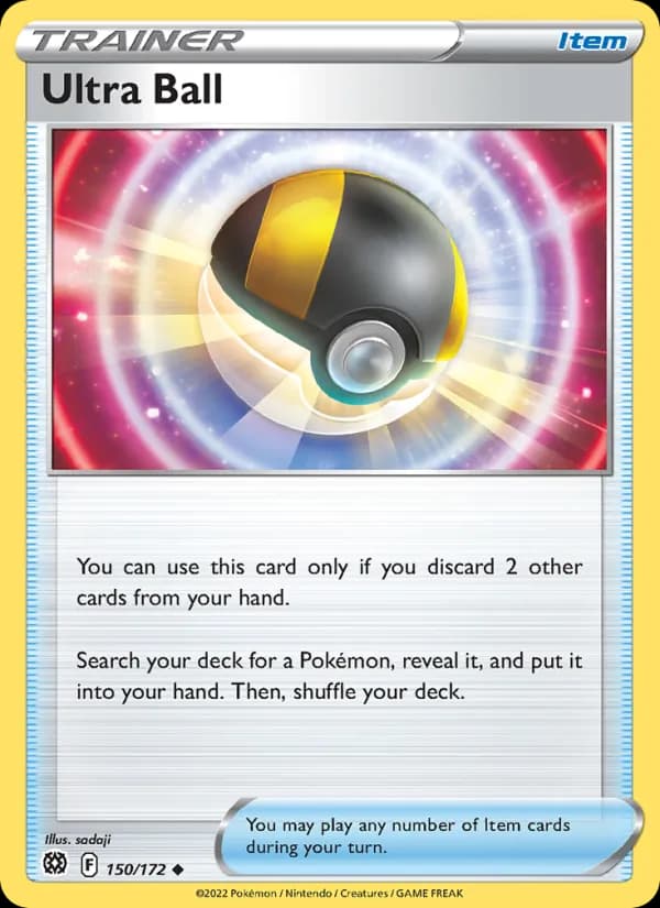 Ultra Ball card in English