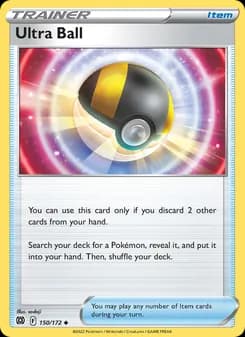 Ultra Ball card in English