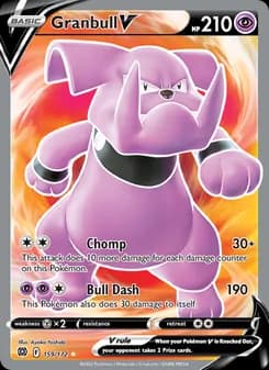 Granbull V card in English