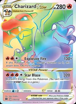 Charizard VSTAR card in English