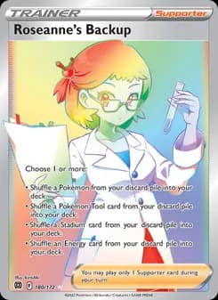 Roseanne's Backup card in English